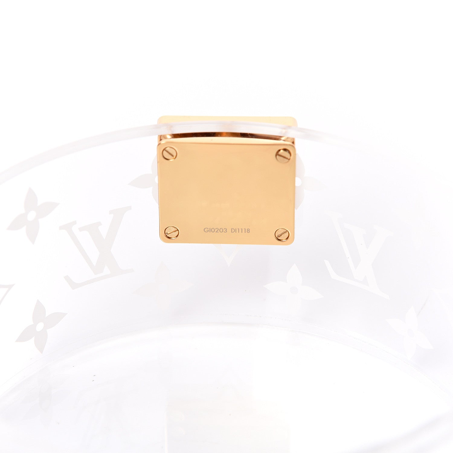 Louis Vuitton Transparent Plexiglass Box Scott 5 of 6