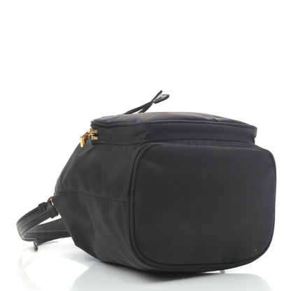 Prada Tessuto Nylon Saffiano Mini Bucket Crossbody Bag Black 3 of 4