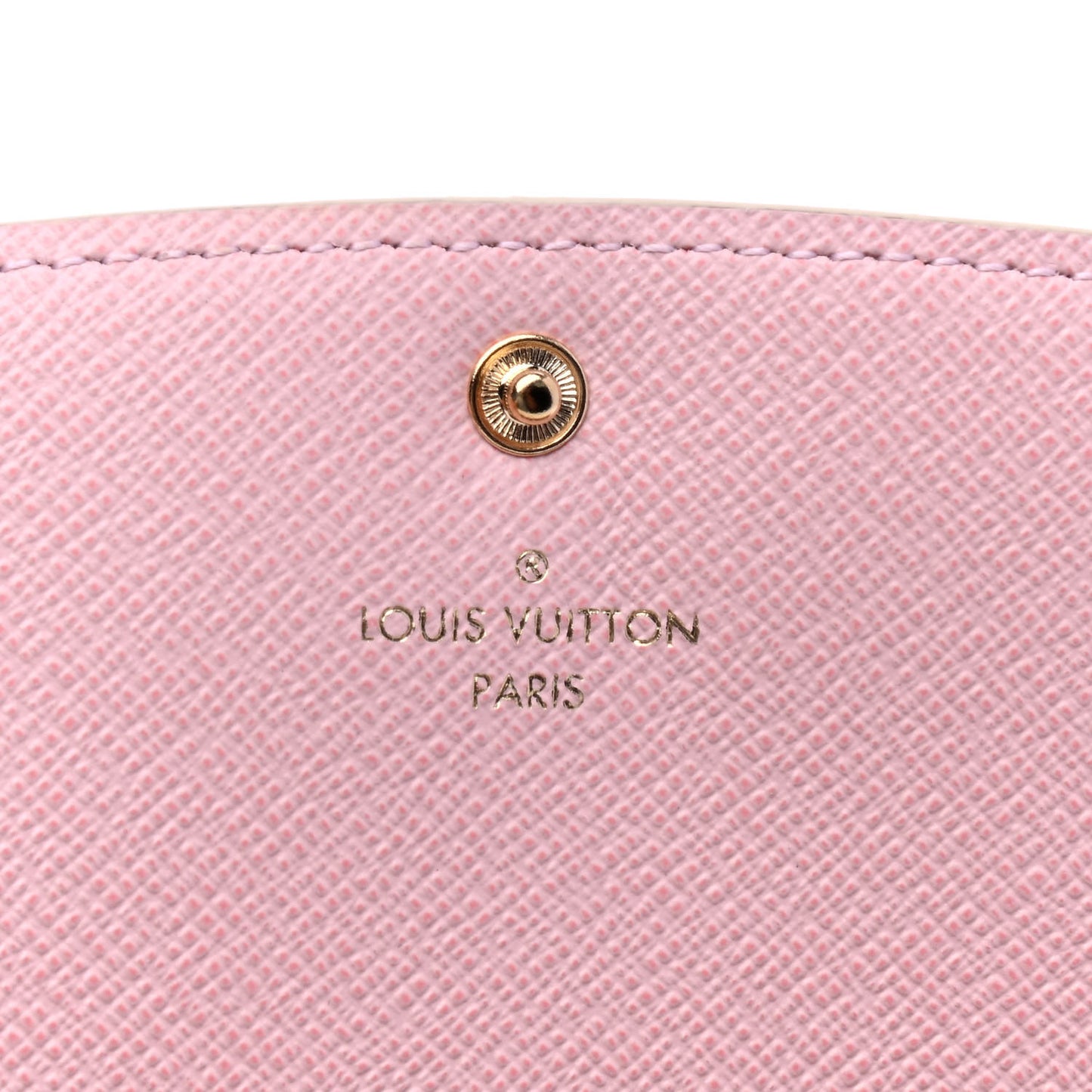 Damier Azur Emilie Wallet Rose Ballerine