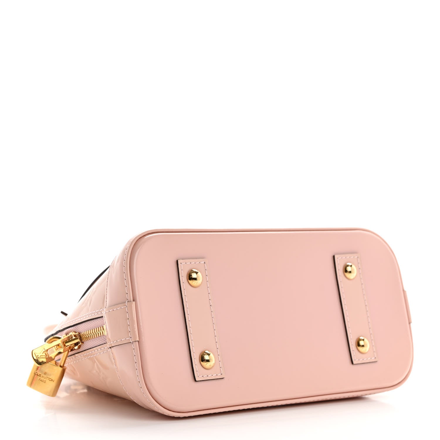 Louis Vuitton Vernis Alma BB Rose Ballerine 4 of 9