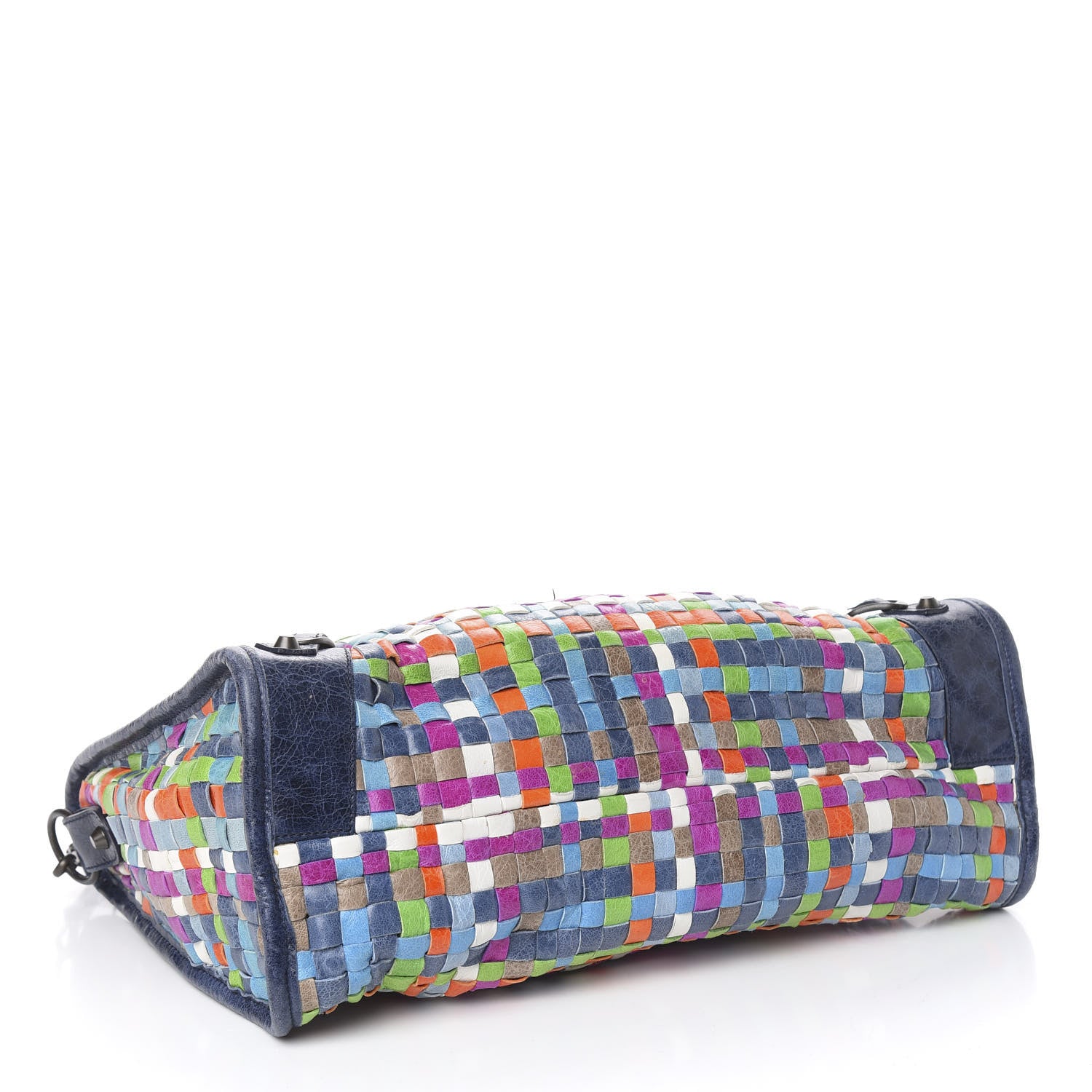 Balenciaga Agneau Lattice Woven Classic Hardware City Multicolor 5 of 14