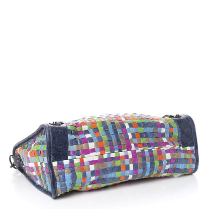 Balenciaga Agneau Lattice Woven Classic Hardware City Multicolor 5 of 14