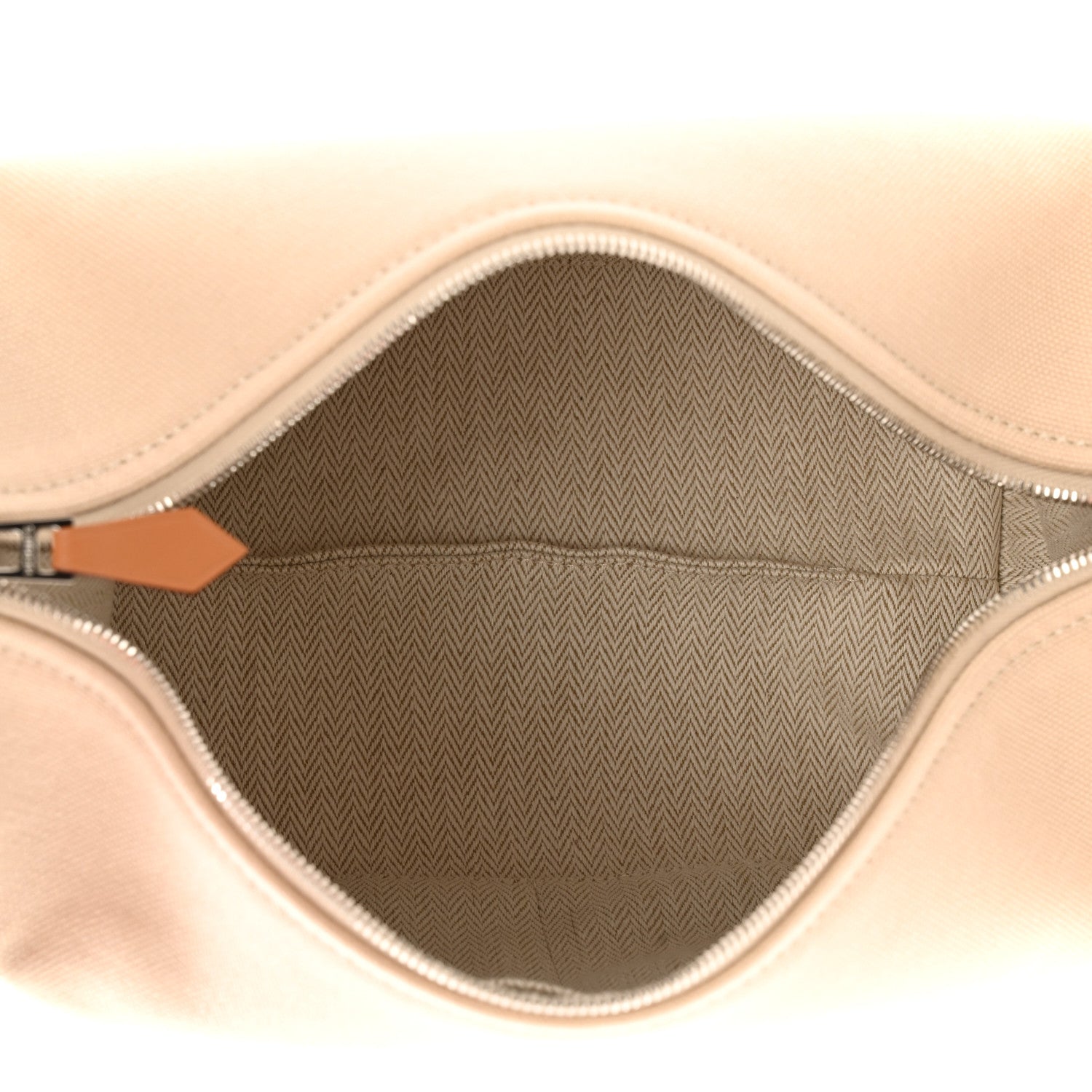Hermes Canvas Small Bride-A-Brac Pouch Natural 5 of 8