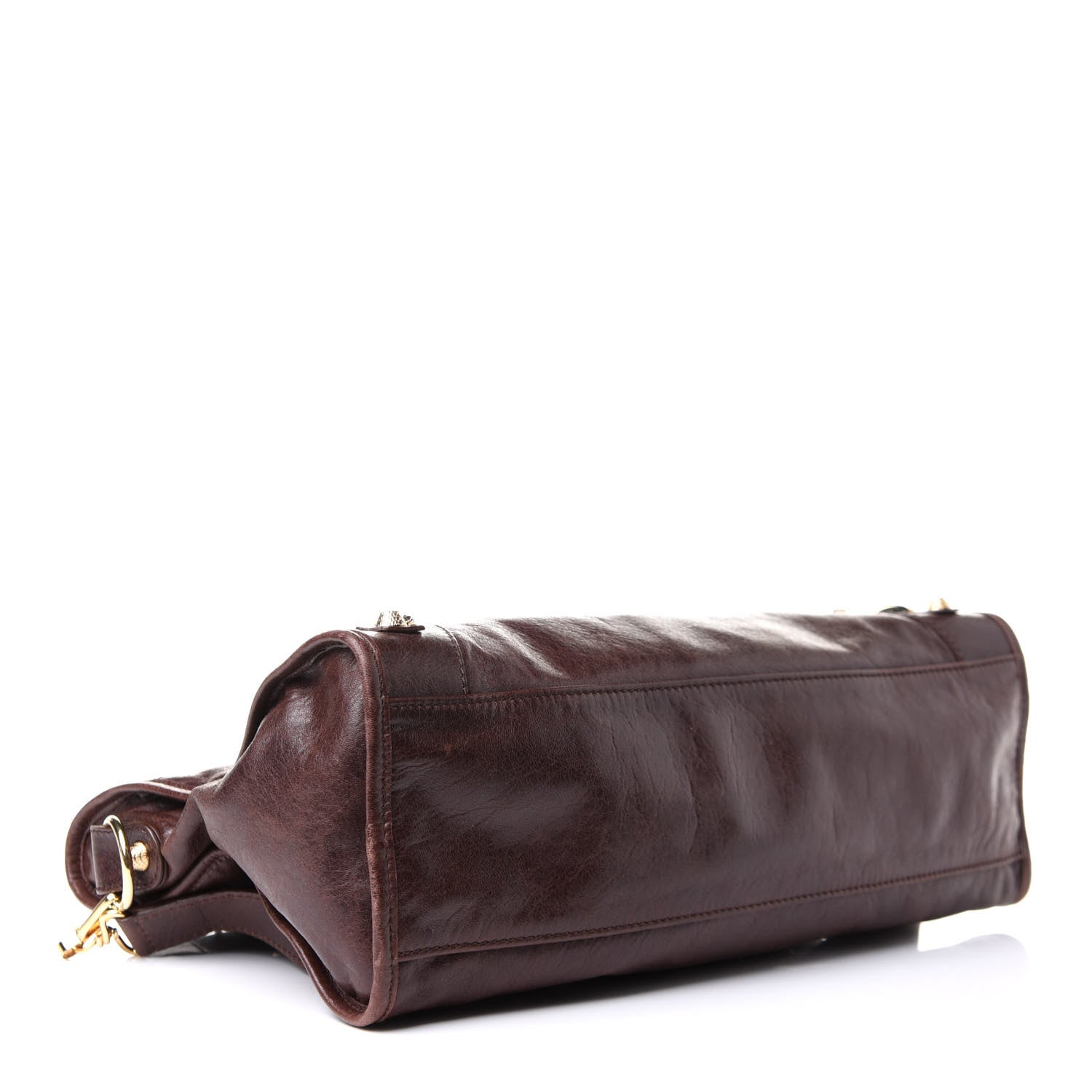 Balenciaga Agneau Giant 12 Gold Hardware City Cigare Fonce 4 of 12