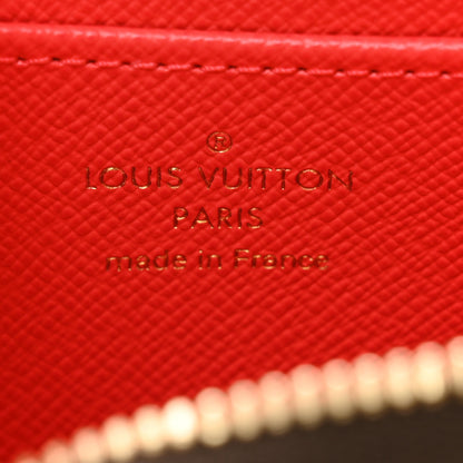 Louis Vuitton Damier Ebene 2021 Christmas Animation London Zippy Coin Purse Red 7 of 7