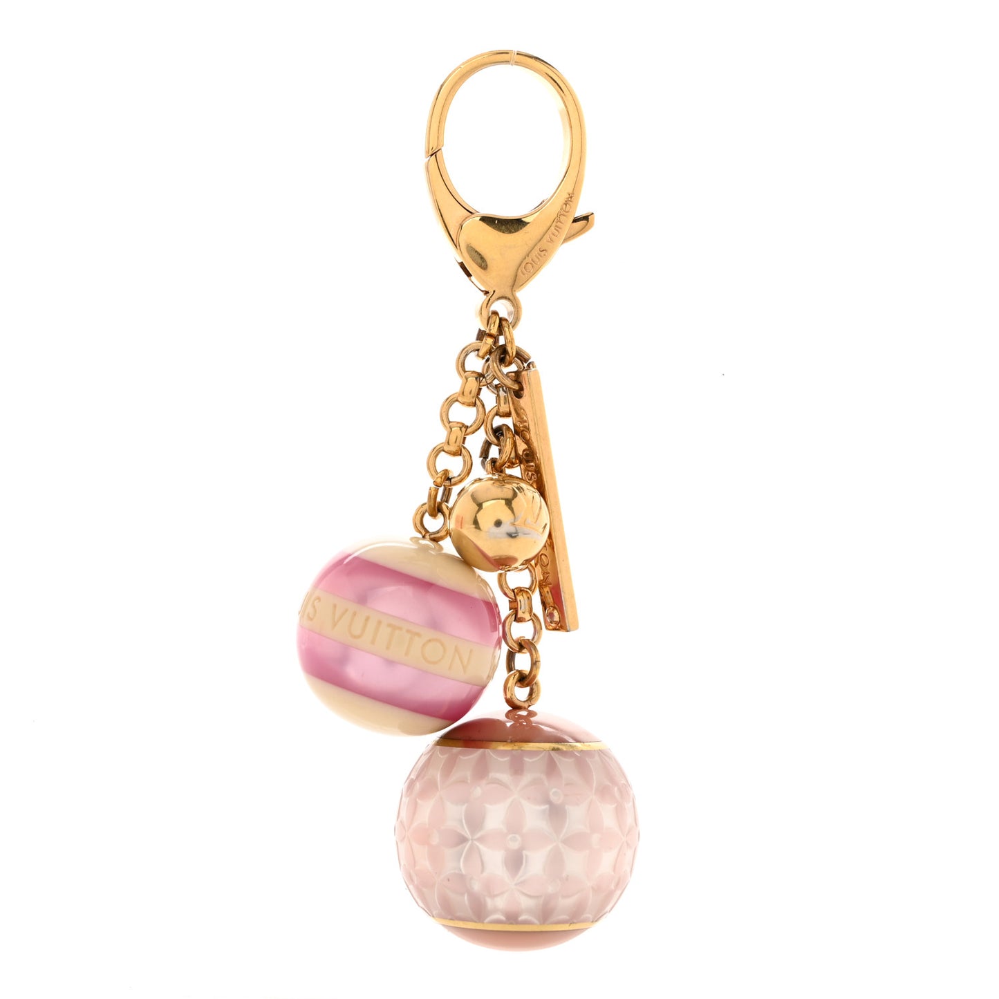 Mini Lin Croisette Bag Charm Violet