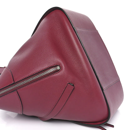 Loewe Calfskin Small Hammock Shoulder Bag Dark Red 9 of 10