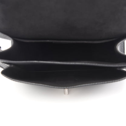 Louis Vuitton Soft Calfskin Mylockme Chain Bag BB Black 7 of 10
