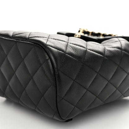Chanel Caviar Quilted Urban Spirit Backpack Black 10 of 10