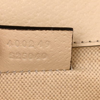 Gucci Textured Calfskin Crystal Small Dionysus Shoulder Bag Mystic White 7 of 10