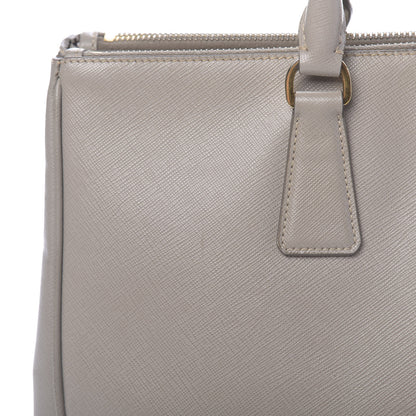 Prada Saffiano Large Galleria Double Zip Tote Pomice 17 of 23