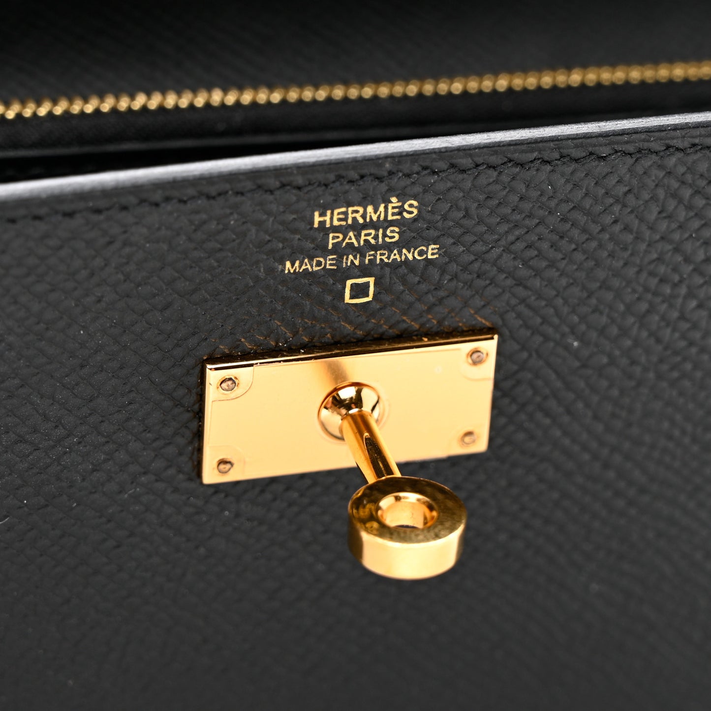Epsom Shiny Alligator Touch Kelly Wallet To Go Black
