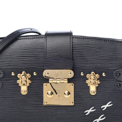 Louis Vuitton Epi Trunk Clutch Black 7 of 9