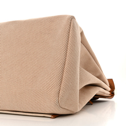 Hermes Criss Viking Vache Hunter Herbag Cabin Zip Retourne 50 Ecru Beige Naturel 11 of 17
