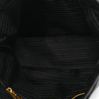 Prada Tessuto Nylon Saffiano Tote Black 4 of 9