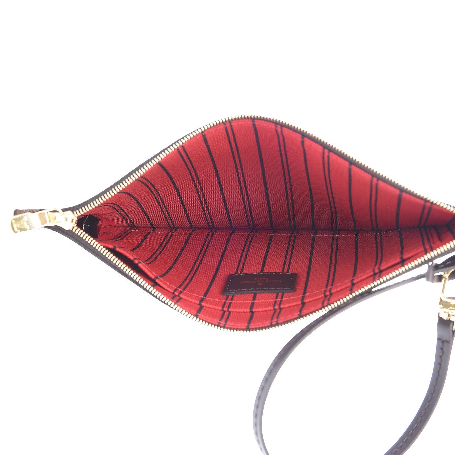Louis Vuitton Damier Ebene Neverfull MM GM Pochette 5 of 7