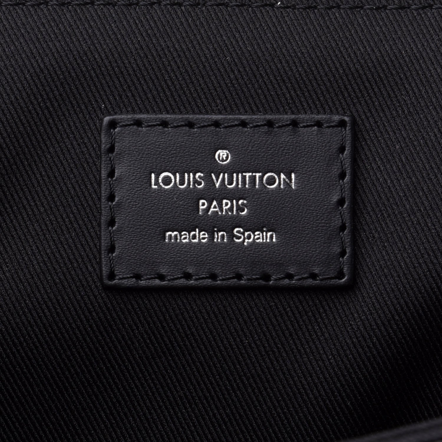 Louis Vuitton Monogram Eclipse District PM Black 6 of 9