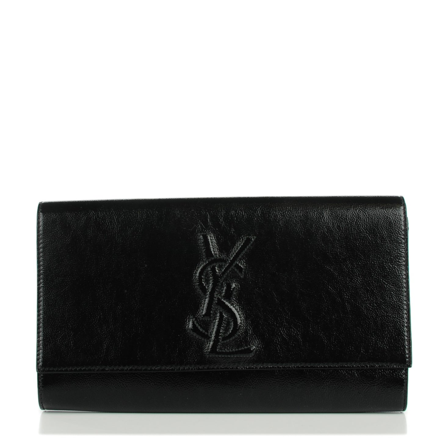 Patent Monogram Large Belle De Jour Clutch Black