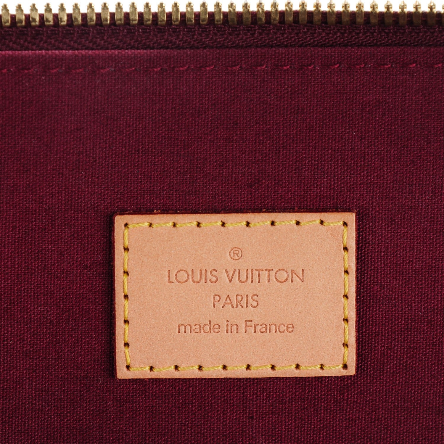 Louis Vuitton Vernis Alma GM Rouge Fauviste 6 of 7