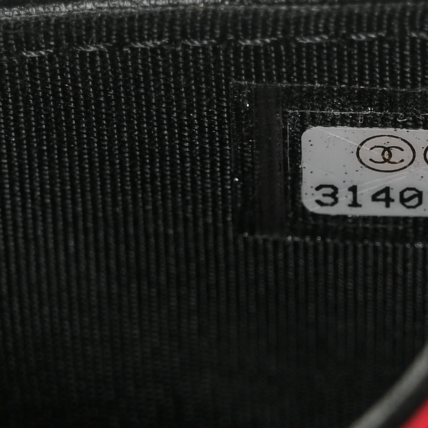 Lambskin Quilted Pearl Crown Clutch With Chain Black