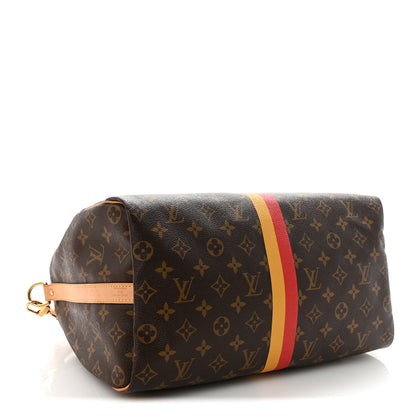 Louis Vuitton Monogram My LV Heritage Speedy Bandouliere 35 Jaune Rouge 4 of 10