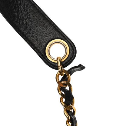 Chanel Lambskin CC Shoulder Bag Black 10 of 10
