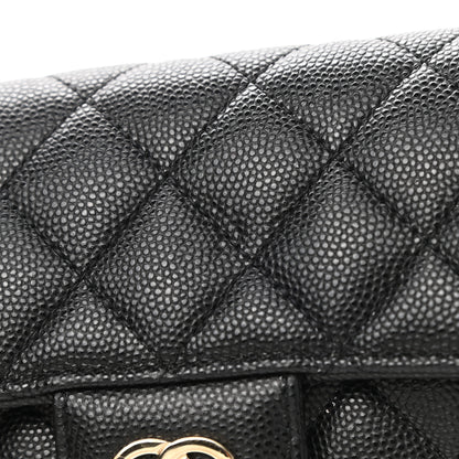 Chanel Caviar Quilted Glasses Case With Chain Black 11 of 12