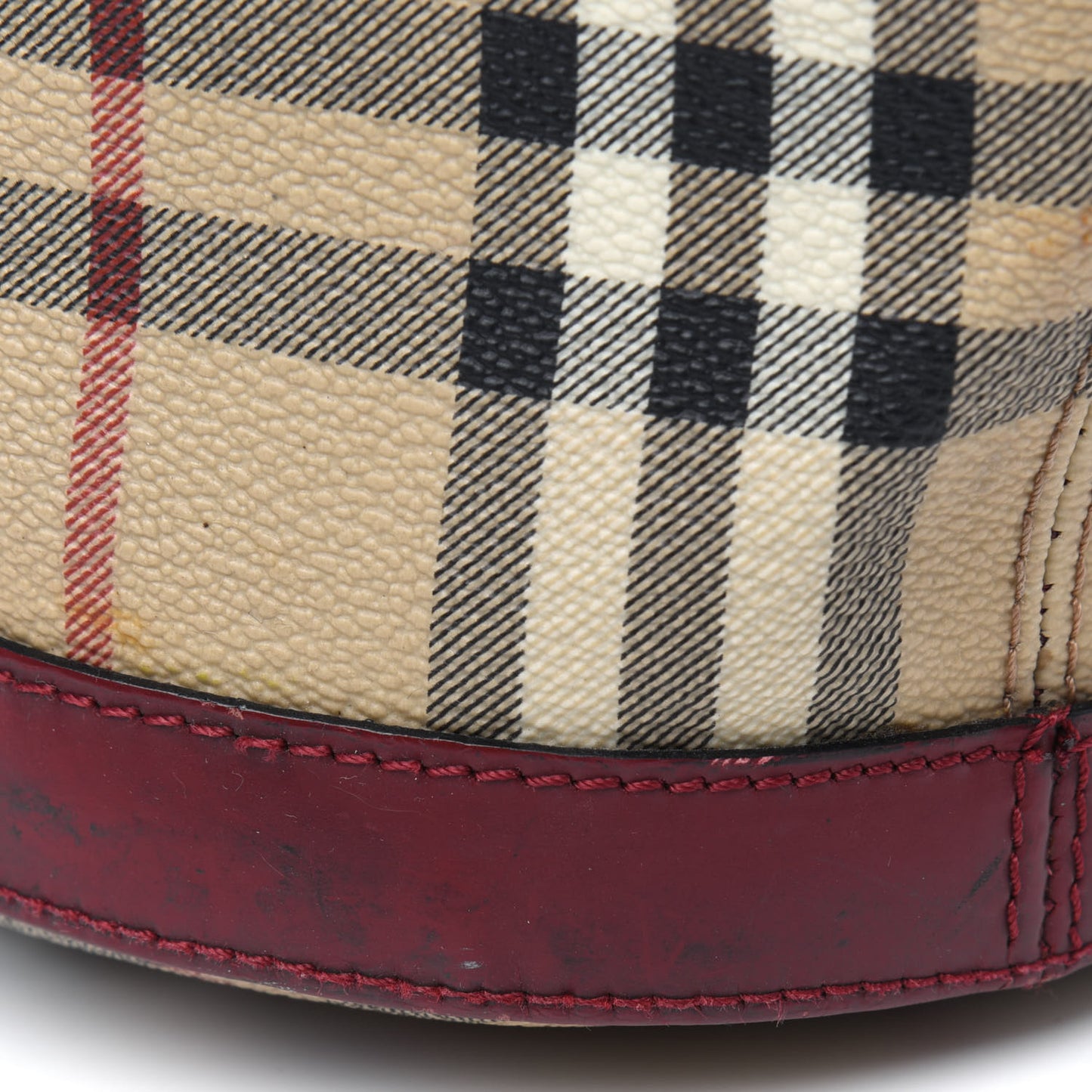 Haymarket Check Shoulder Bag Red