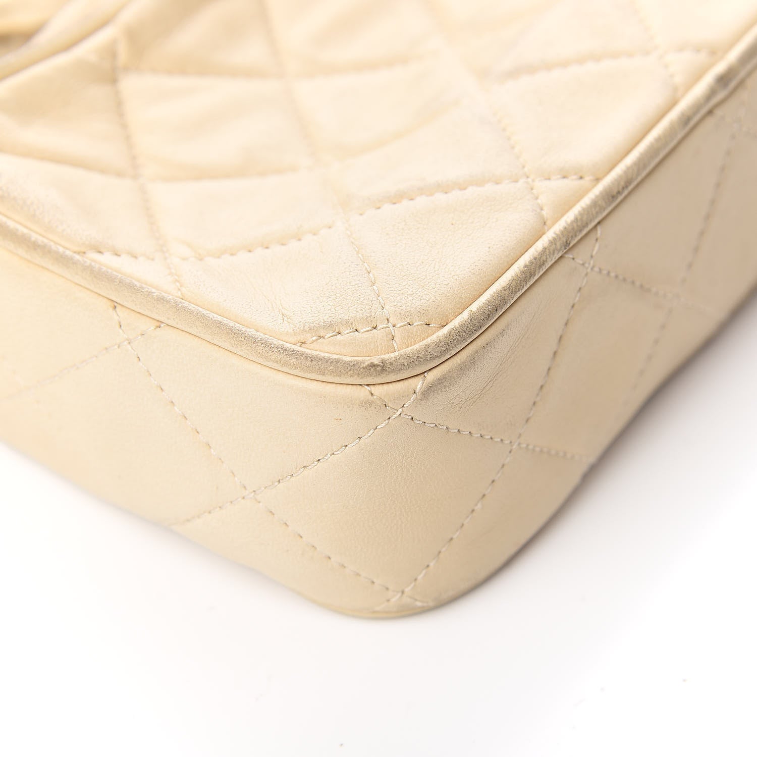 Chanel Lambskin Small Tassel Camera Case Beige 15 of 21