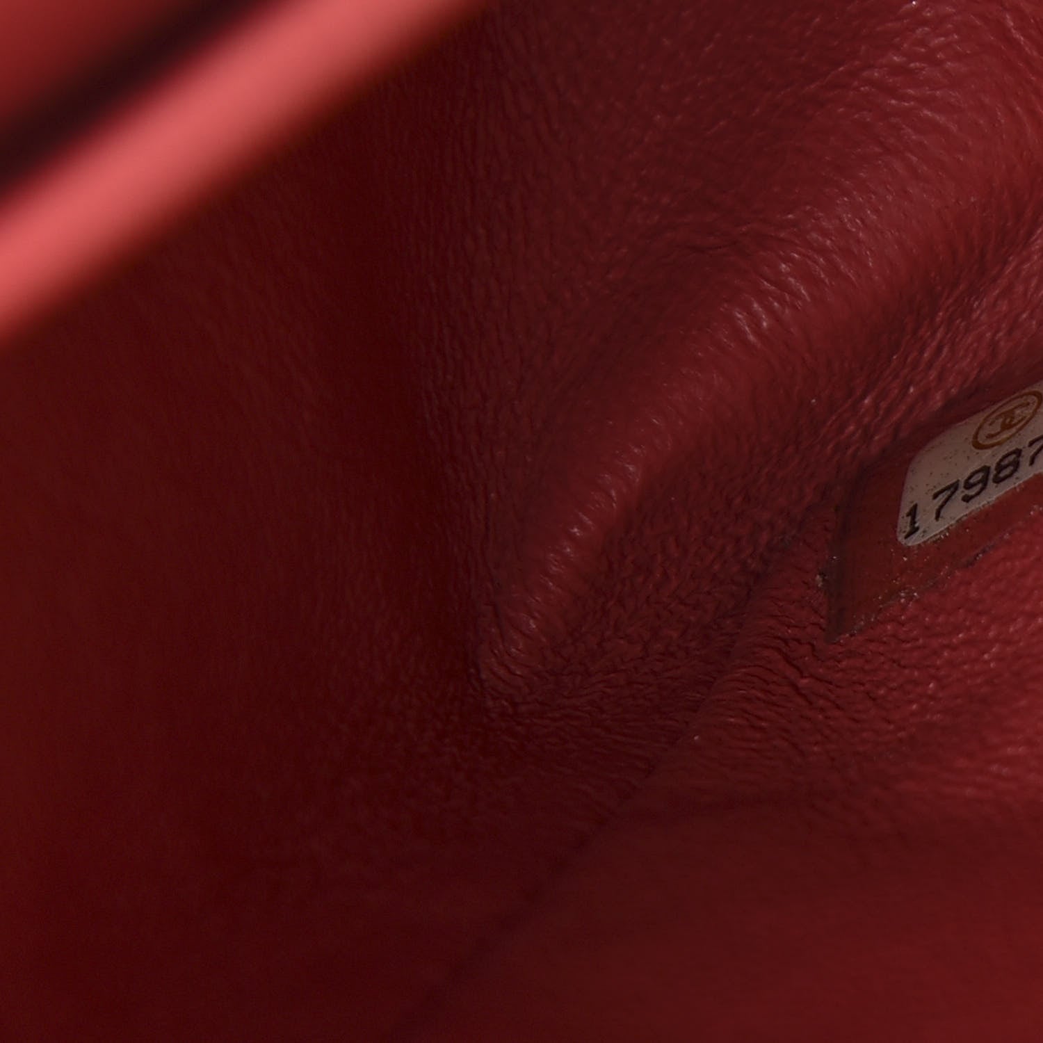 Chanel Iridescent Caviar Quilted Medium Double Flap Dark Pink 9 of 17