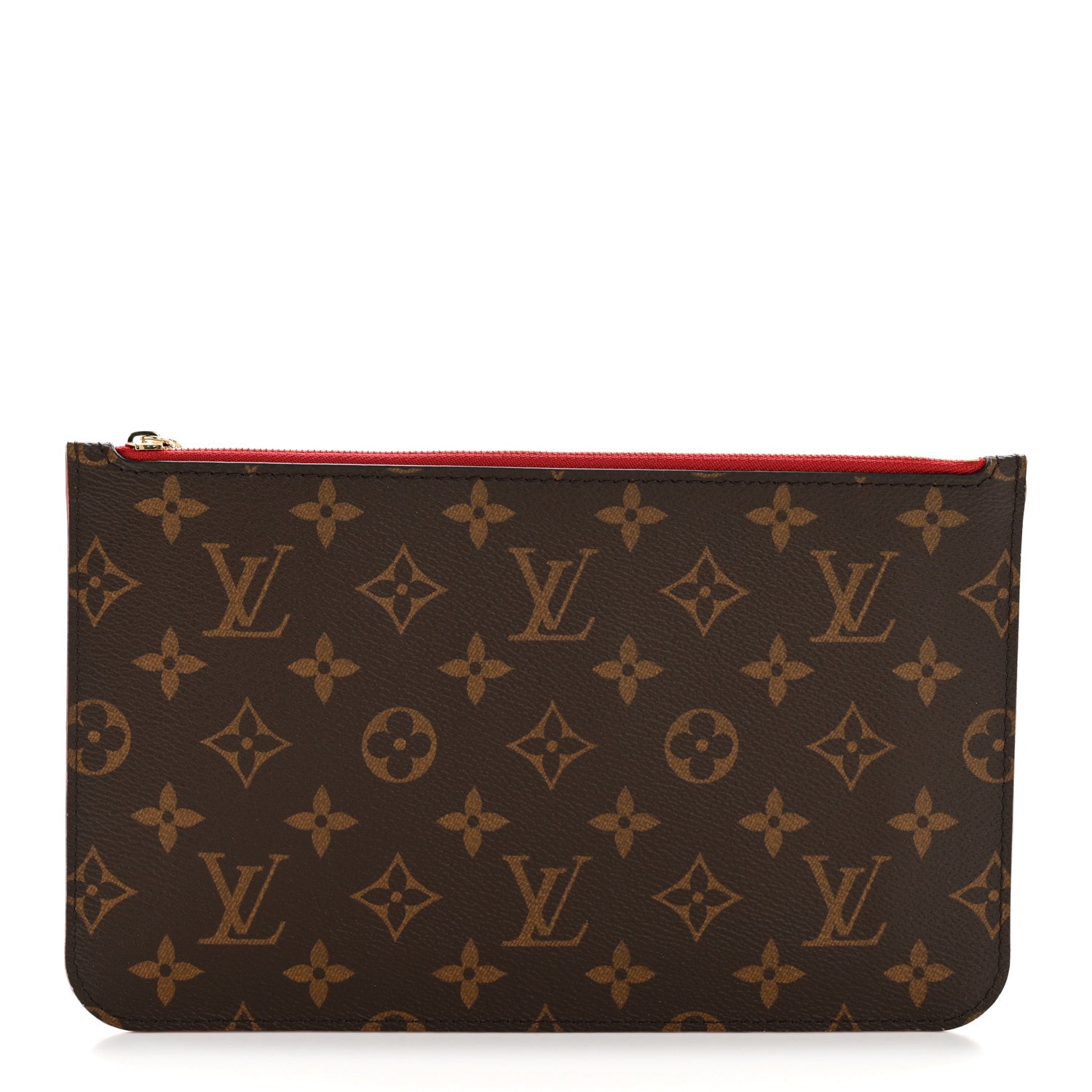 Louis Vuitton Monogram Neverfull MM GM Pochette Cherry 1 of 9