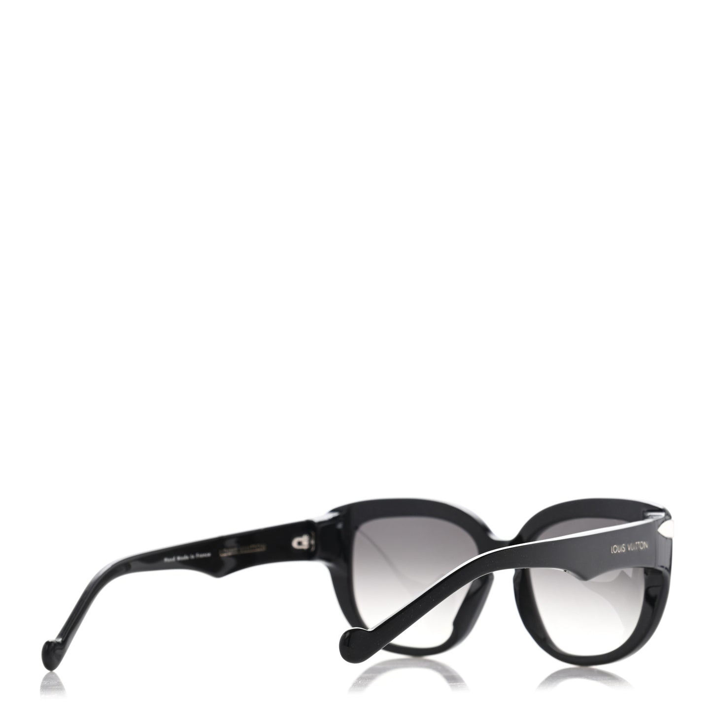 Acetate Clover Sunglasses Z0677E Black Blue