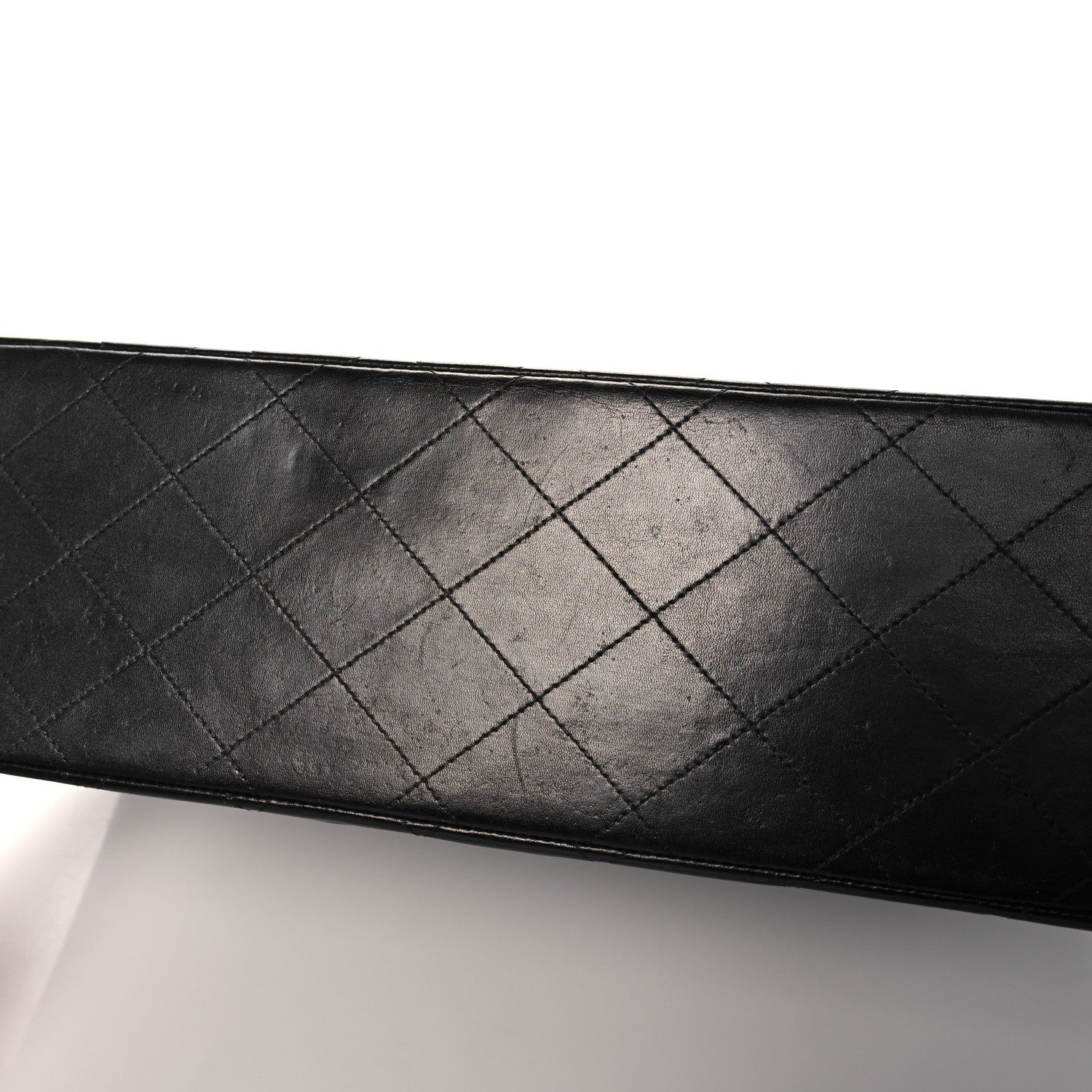 Chanel Lambskin Quilted XL Jumbo Single Flap Black 10 of 15