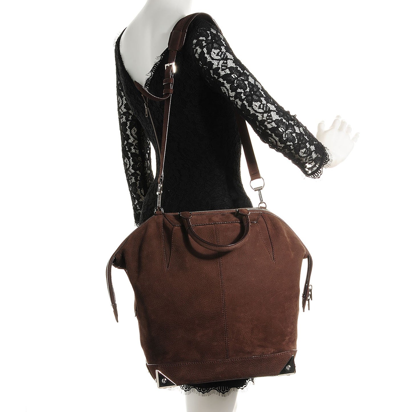 Tumbled Nubuck Large Emile Espresso