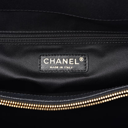 Chanel Caviar Quilted XL Grand Shopping Tote GST Black 6 of 10