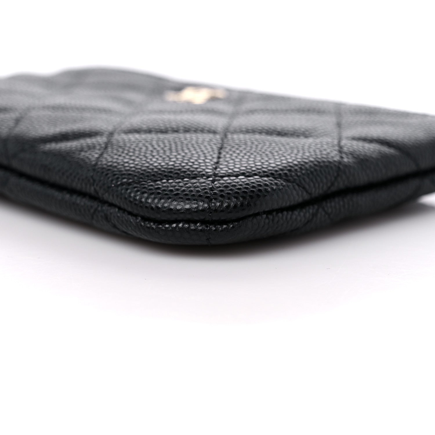 Chanel Caviar Quilted Small Cosmetic Case Black 9 of 10