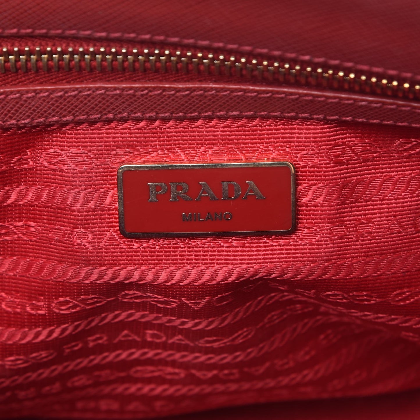 Saffiano Small Galleria Double Zip Tote Peonia