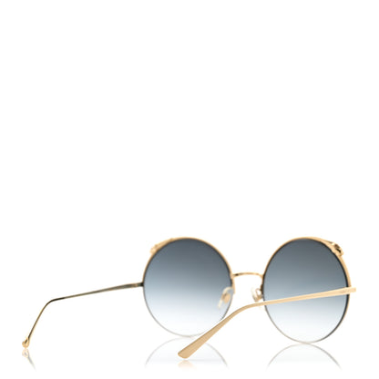 Cartier Panthere De Cartier Round Sunglasses CT0149S Gold 4 of 8