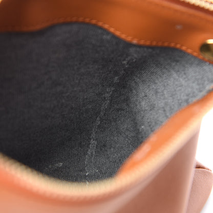 Celine Lambskin Small Trio Crossbody Bag Tawny 10 of 13