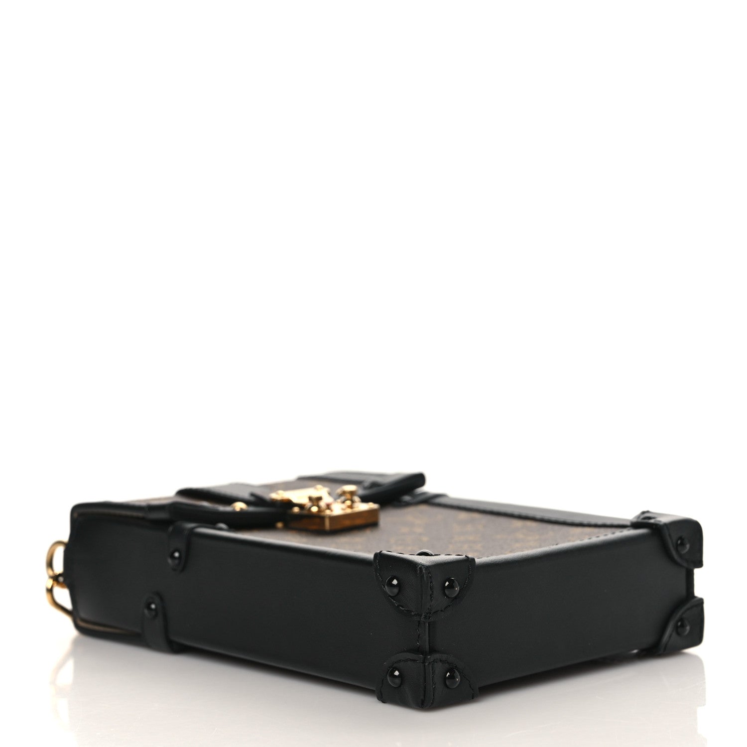 Louis Vuitton Monogram Pochette Trunk Verticale Black 4 of 8