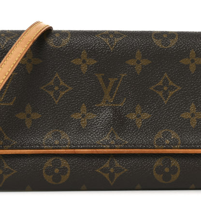 Louis Vuitton Monogram Pochette Twin GM 7 of 9