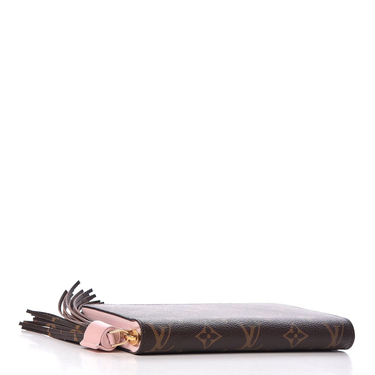 Louis Vuitton Monogram Pompon Zippy Wallet Rose Ballerine 4 of 6