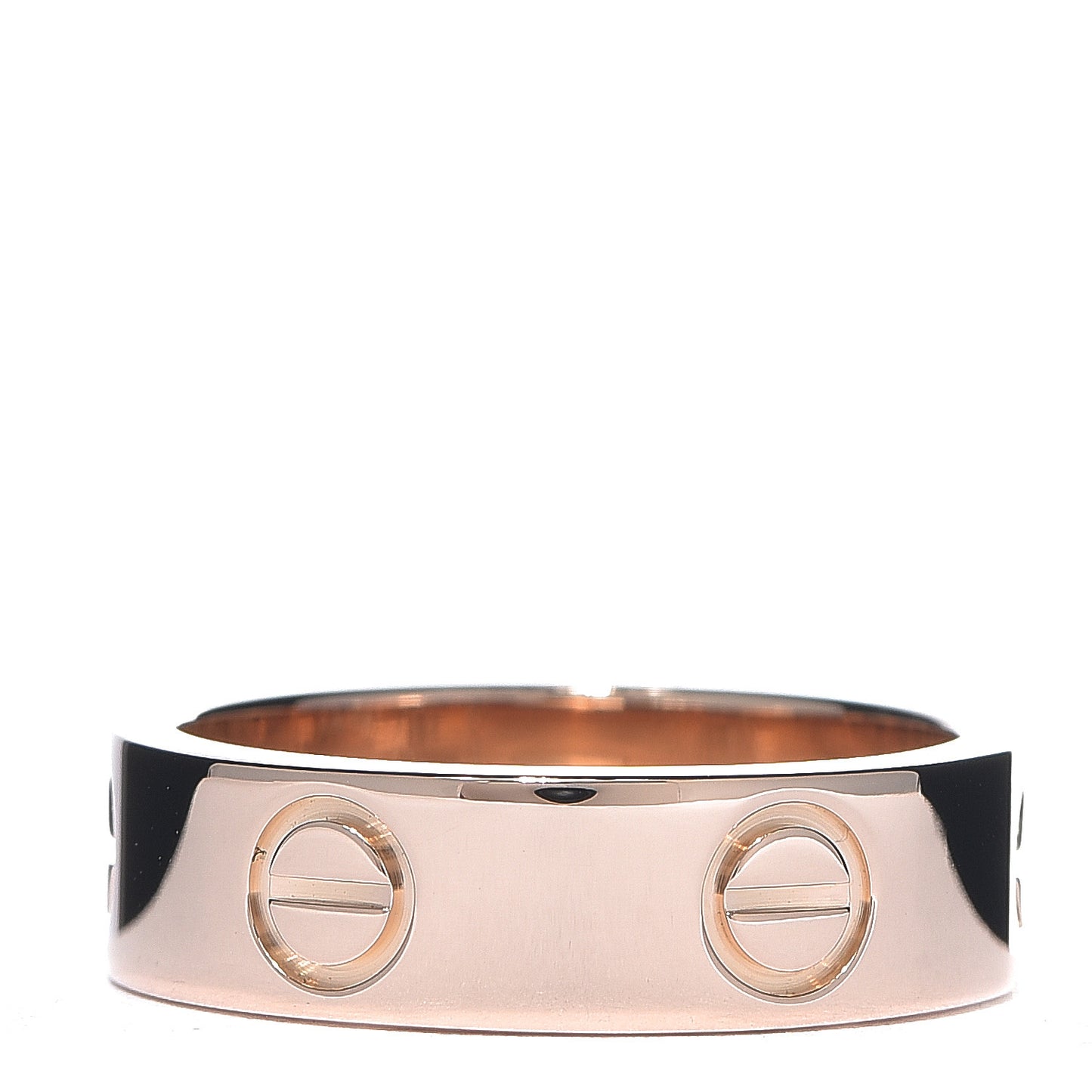 18K Pink Gold 5.5mm LOVE Ring 51 5.75