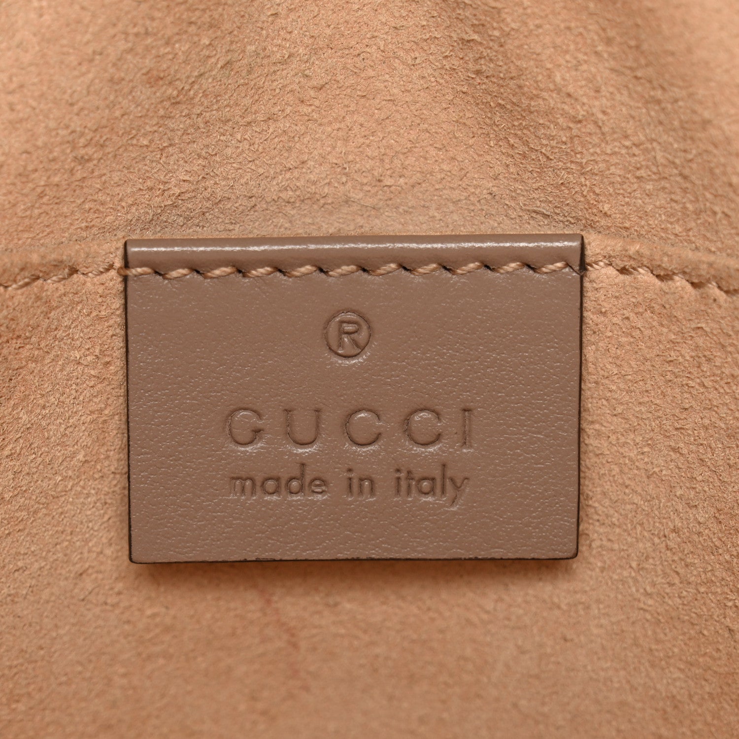 Gucci Calfskin Matelasse Small GG Marmont Chain Shoulder Bag Porcelain Rose 6 of 12