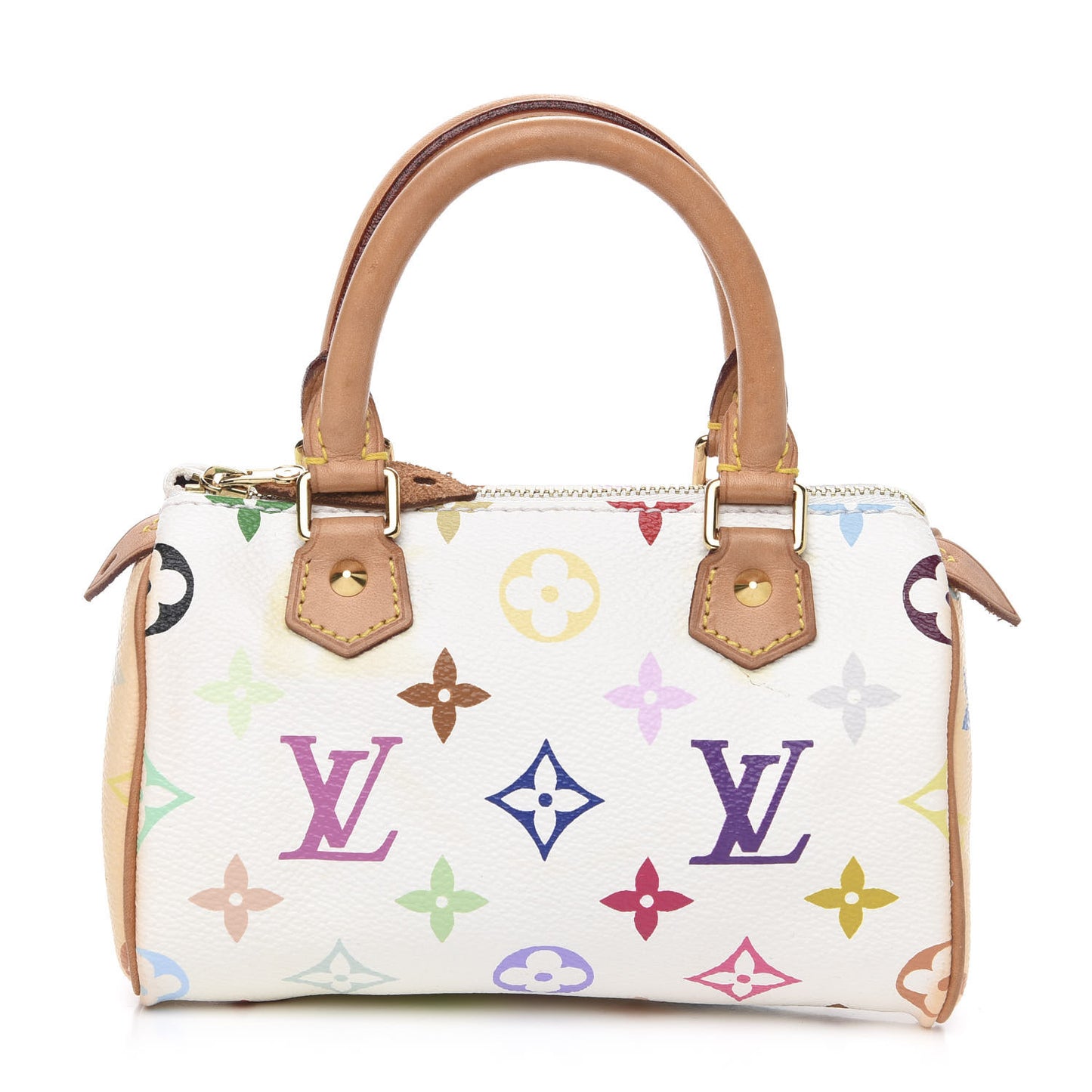 Monogram Multicolor Mini Sac HL Speedy White
