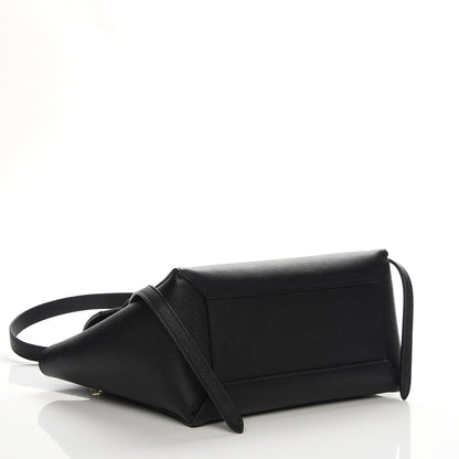 Celine Grained Calfskin Micro Belt Bag Black 5 of 7