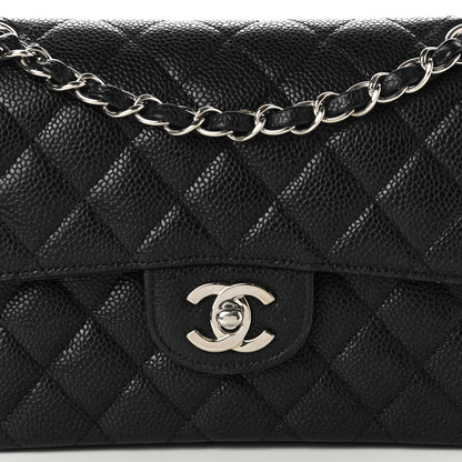 Chanel Caviar Quilted Small Double Flap Black 8 of 14