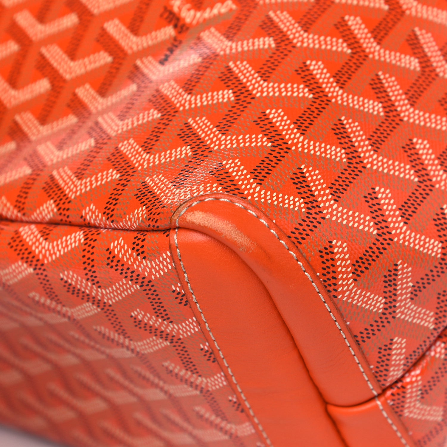 Goyard Goyardine Artois PM Orange 6 of 8
