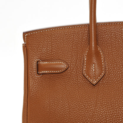 Hermes Togo Birkin 30 Gold 11 of 23