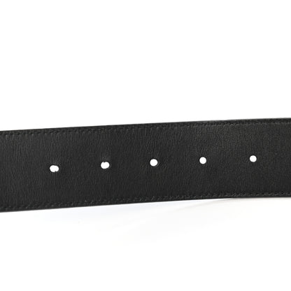 Gucci Calfskin Double G 40mm Belt 80 32 Black 5 of 7